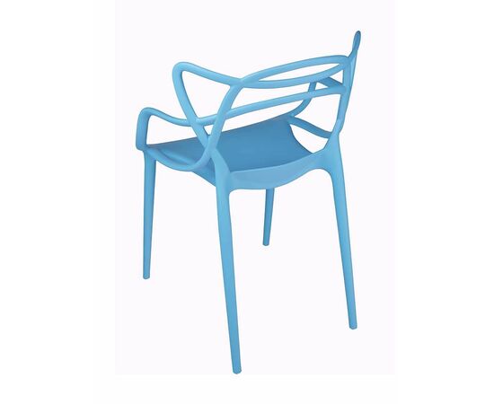 Стул пластиковый MASTERS LUX синий, изображение 6 | Интернет магазин мебели и декора LifeDekor