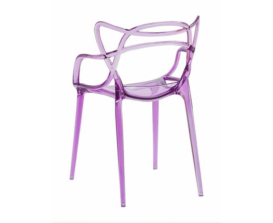 Стул пластиковый MASTERS LUX сиреневый, изображение 5 | Интернет магазин мебели и декора LifeDekor