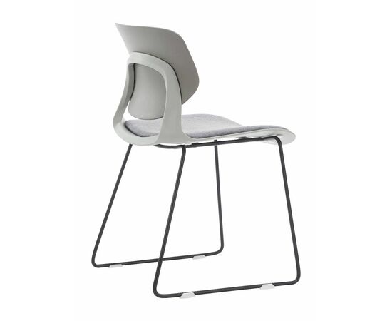 Стул пластиковый ESKIN серый, изображение 3 | Интернет магазин мебели и декора LifeDekor