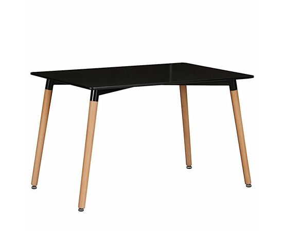 Стол MODUS 120*80 черный, изображение 2 | Интернет магазин мебели и декора LifeDekor