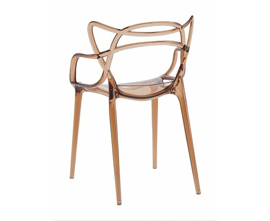 Стул пластиковый MASTERS LUX оранжевый, изображение 5 | Интернет магазин мебели и декора LifeDekor