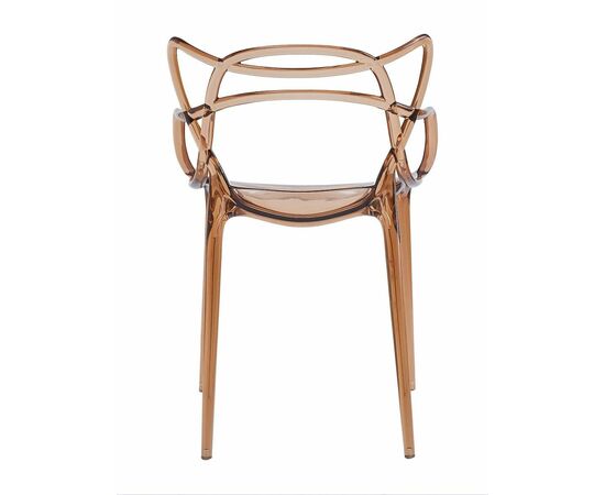 Стул пластиковый MASTERS LUX оранжевый, изображение 6 | Интернет магазин мебели и декора LifeDekor