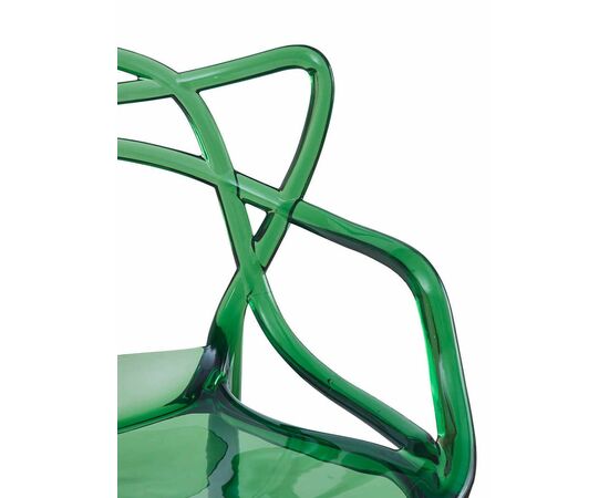 Стул пластиковый MASTERS LUX зеленый, изображение 2 | Интернет магазин мебели и декора LifeDekor