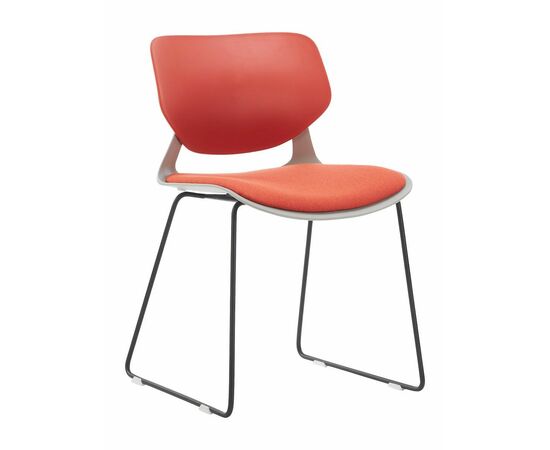 Стул пластиковый ESKIN оранжевый | Интернет магазин мебели и декора LifeDekor