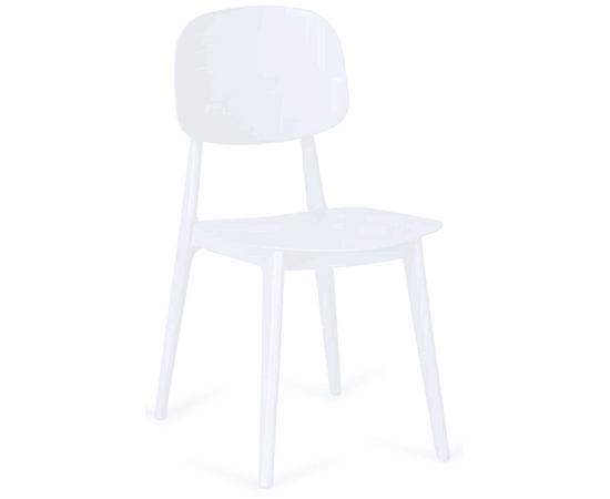 Стул пластковый ESSEN белый, изображение 2 | Интернет магазин мебели и декора LifeDekor