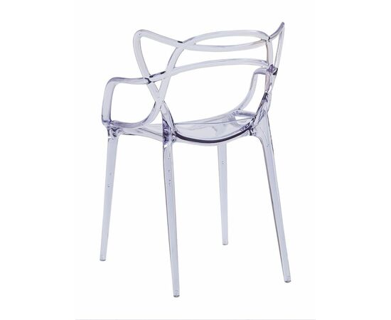 Стул пластиковый MASTERS прозрачный, изображение 5 | Интернет магазин мебели и декора LifeDekor