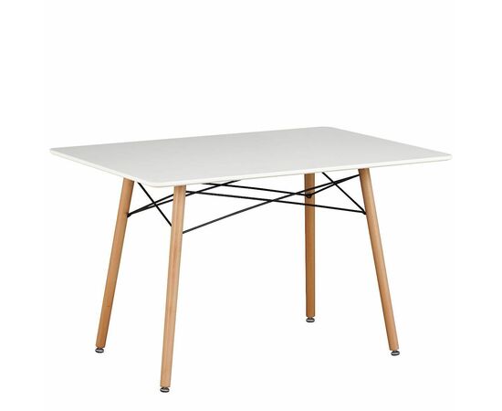 Стол EAMES DSW 120*80 белый, изображение 2 | Интернет магазин мебели и декора LifeDekor