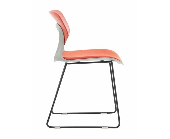 Стул пластиковый ESKIN оранжевый, изображение 4 | Интернет магазин мебели и декора LifeDekor