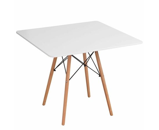 Стол EAMES DSW 90*90 белый, изображение 2 | Интернет магазин мебели и декора LifeDekor