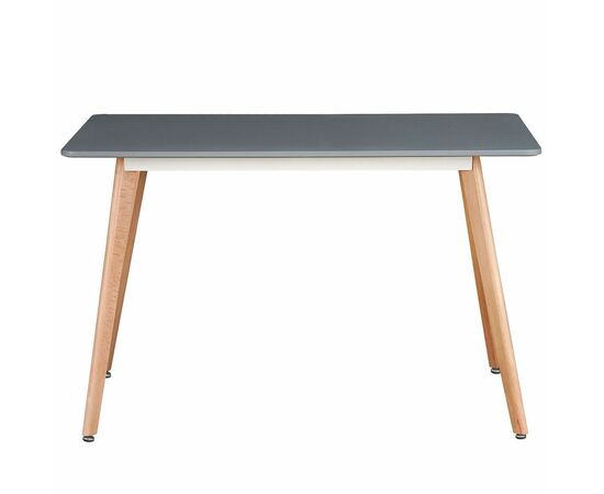 Стол FRANKFURT 120*80 серый, изображение 2 | Интернет магазин мебели и декора LifeDekor