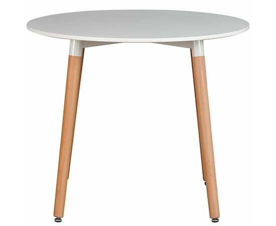 Стол TETIS D90 белый, изображение 2 | Интернет магазин мебели и декора LifeDekor