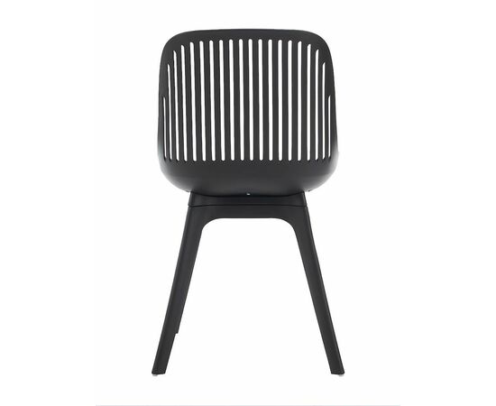 Стул пластиковый GRACE SOFT черный / ноги черные, изображение 6 | Интернет магазин мебели и декора LifeDekor