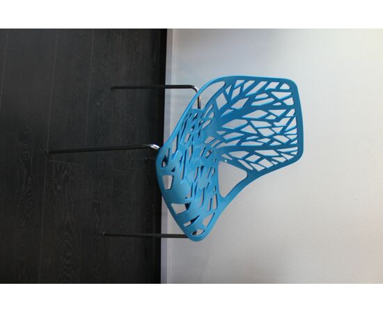 Стул пластиковый FOREST голубой, изображение 2 | Интернет магазин мебели и декора LifeDekor