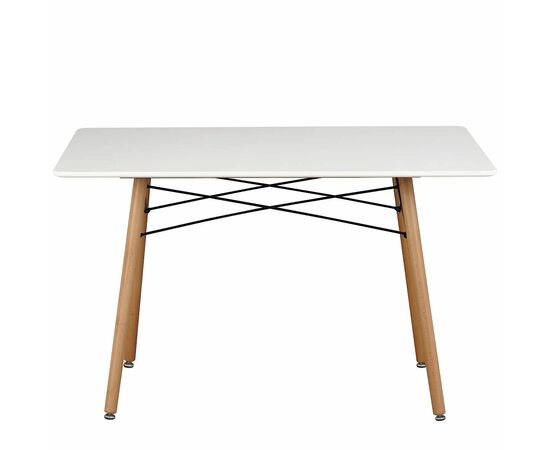 Стол EAMES DSW 120*80 белый, изображение 3 | Интернет магазин мебели и декора LifeDekor