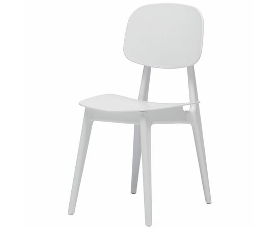 Стул пластковый ESSEN белый, изображение 3 | Интернет магазин мебели и декора LifeDekor