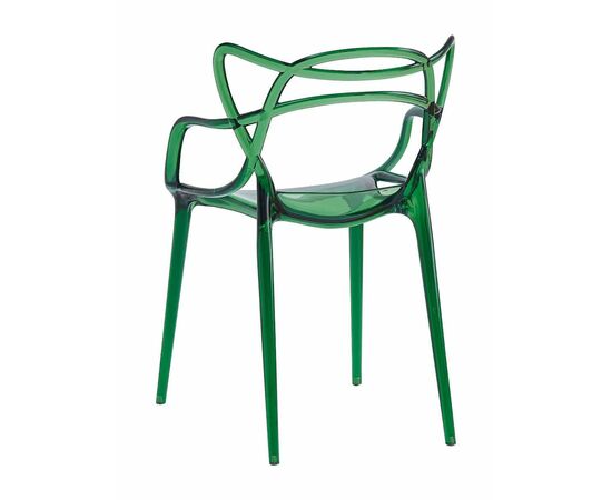 Стул пластиковый MASTERS LUX зеленый, изображение 5 | Интернет магазин мебели и декора LifeDekor