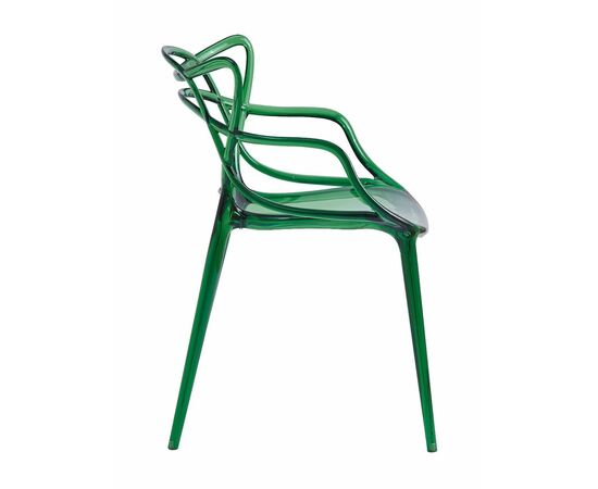 Стул пластиковый MASTERS LUX зеленый, изображение 4 | Интернет магазин мебели и декора LifeDekor