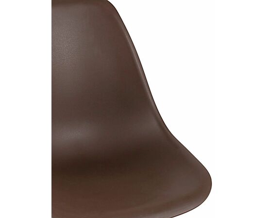 Стул пластиковый Eames DSW шоколад, изображение 4 | Интернет магазин мебели и декора LifeDekor