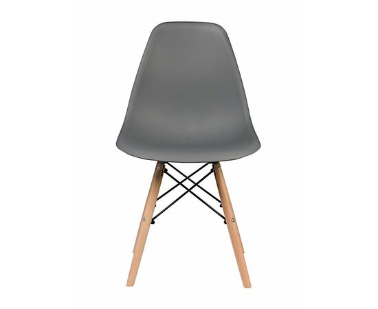 Стул пластиковый Eames DSW графит, изображение 2 | Интернет магазин мебели и декора LifeDekor
