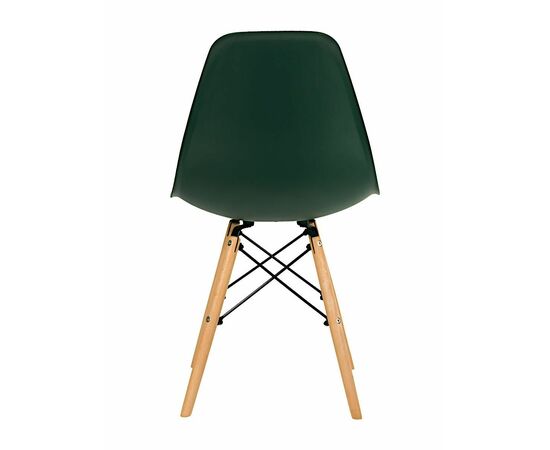 Стул пластиковый Eames DSW темно-зеленый, изображение 4 | Интернет магазин мебели и декора LifeDekor