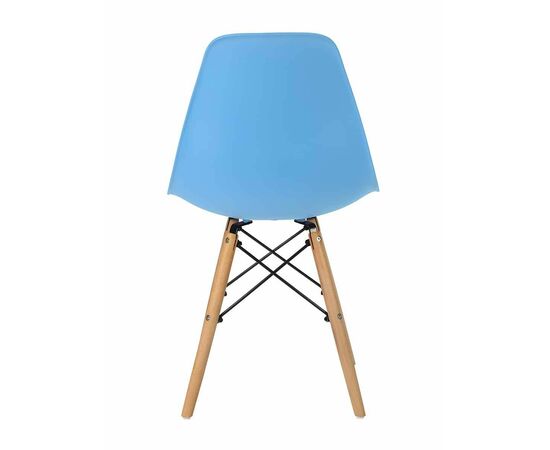 Стул пластиковый Eames DSW голубой, изображение 4 | Интернет магазин мебели и декора LifeDekor