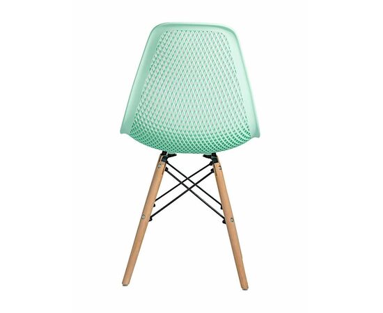 Стул пластиковый Eames DSW GRID мятный, изображение 4 | Интернет магазин мебели и декора LifeDekor