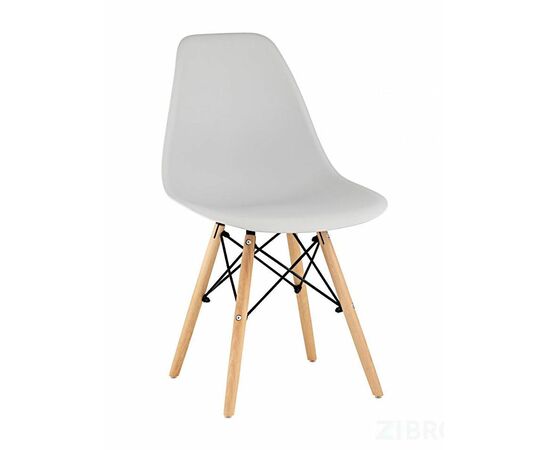 Стул пластиковый Eames DSW светло-серый | Интернет магазин мебели и декора LifeDekor