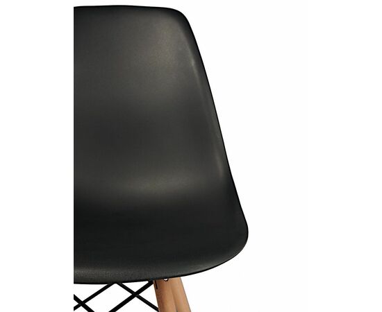 Стул пластиковый Eames DSW черный, изображение 5 | Интернет магазин мебели и декора LifeDekor