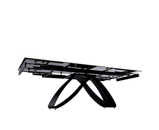 Стол керамический KENIA Bentley whie 160-240/90*76, каркас черный, изображение 11 | Интернет магазин мебели и декора LifeDekor