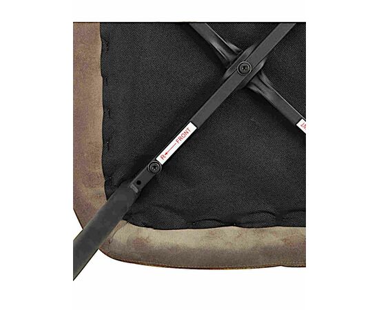 Стул MOLLY велюр шоколад, каркас черный, изображение 8 | Интернет магазин мебели и декора LifeDekor