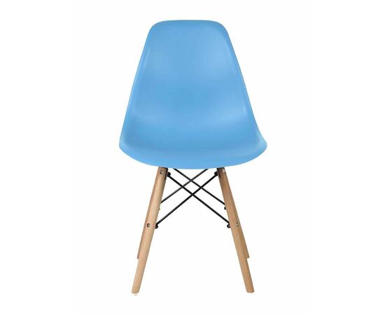 Стул пластиковый Eames DSW голубой, изображение 2 | Интернет магазин мебели и декора LifeDekor