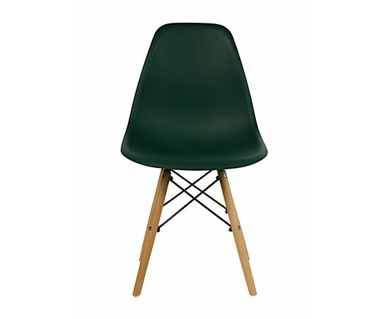 Стул пластиковый Eames DSW темно-зеленый, изображение 2 | Интернет магазин мебели и декора LifeDekor