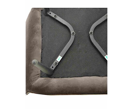 Стул BEATRICE велюр антрацит, каркас черный, изображение 8 | Интернет магазин мебели и декора LifeDekor