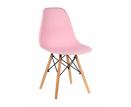 Стул пластиковый Eames DSW розовый | Интернет магазин мебели и декора LifeDekor