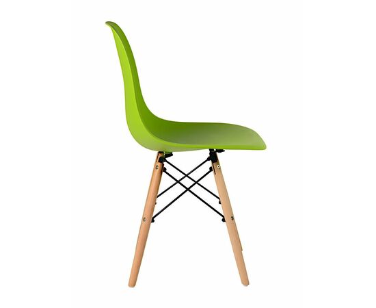 Стул пластиковый Eames DSW зеленый, изображение 3 | Интернет магазин мебели и декора LifeDekor