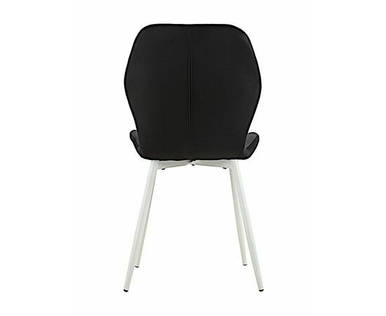 Стул BATT велюр черный, каркас черный, изображение 7 | Интернет магазин мебели и декора LifeDekor