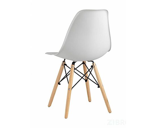 Стул пластиковый Eames DSW светло-серый, изображение 3 | Интернет магазин мебели и декора LifeDekor