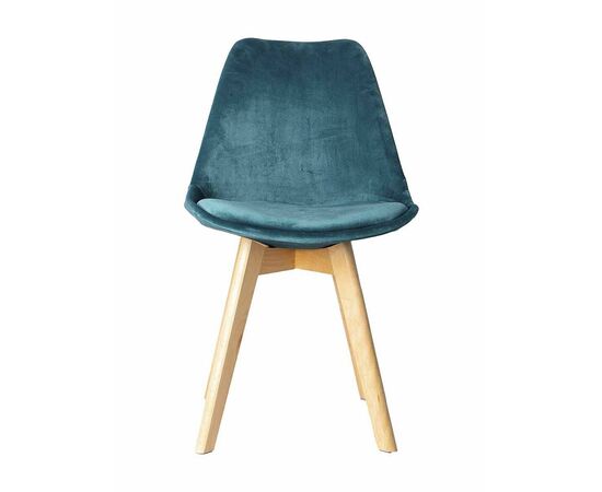 Стул FRANKFURT V велюр аквамарин, изображение 2 | Интернет магазин мебели и декора LifeDekor