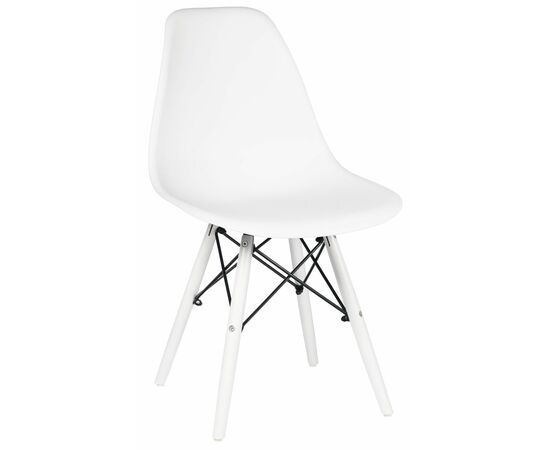 Стул пластиковый Eames DSW белый | Интернет магазин мебели и декора LifeDekor