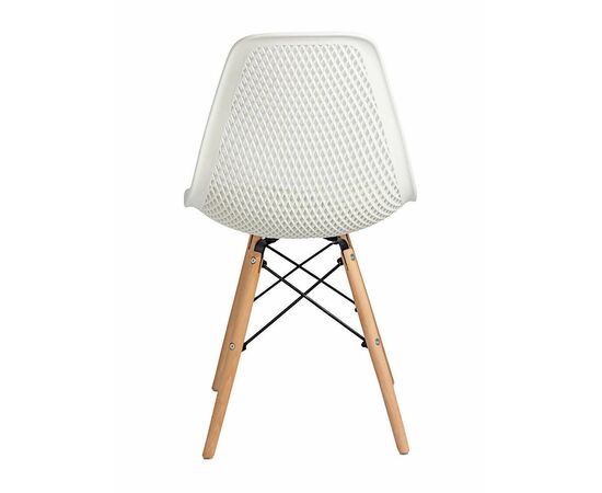 Стул пластиковый Eames DSW GRID белый, изображение 4 | Интернет магазин мебели и декора LifeDekor