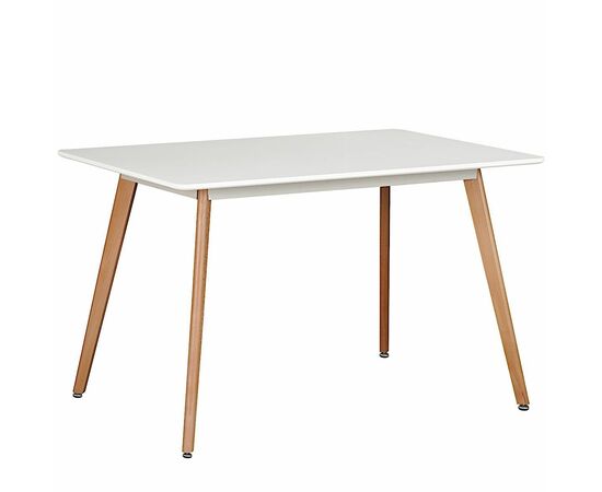 Стол FRANKFURT 120*80 белый | Интернет магазин мебели и декора LifeDekor