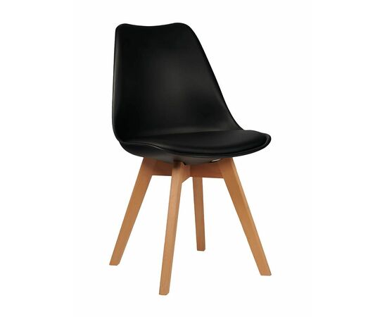 Стул FRANKFURT экокожа черный | Интернет магазин мебели и декора LifeDekor