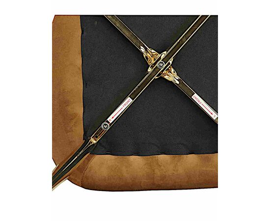 Стул LOLA велюр кэмел, каркас золото, изображение 8 | Интернет магазин мебели и декора LifeDekor