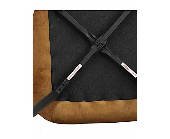 Стул LOLA велюр кэмел, каркас черный, изображение 8 | Интернет магазин мебели и декора LifeDekor