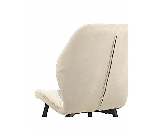 Стул BATT велюр какао, каркас черный, изображение 4 | Интернет магазин мебели и декора LifeDekor