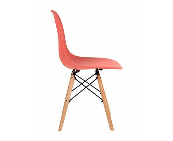 Стул пластиковый Eames DSW коралл, изображение 3 | Интернет магазин мебели и декора LifeDekor