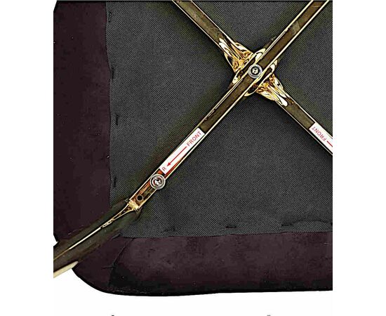 Стул LOLA велюр баклажан, каркас золото, изображение 8 | Интернет магазин мебели и декора LifeDekor