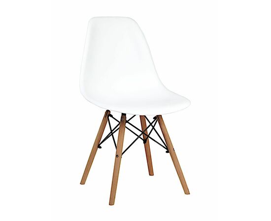 Стул пластиковый Eames DSW белый | Интернет магазин мебели и декора LifeDekor