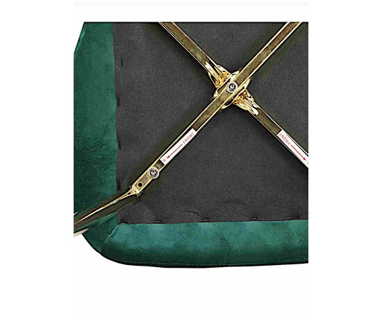 Стул BATT велюр изумруд, каркас золото, изображение 7 | Интернет магазин мебели и декора LifeDekor