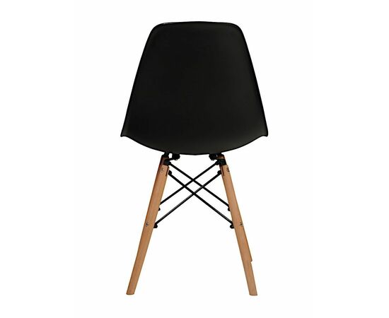 Стул пластиковый Eames DSW черный, изображение 4 | Интернет магазин мебели и декора LifeDekor